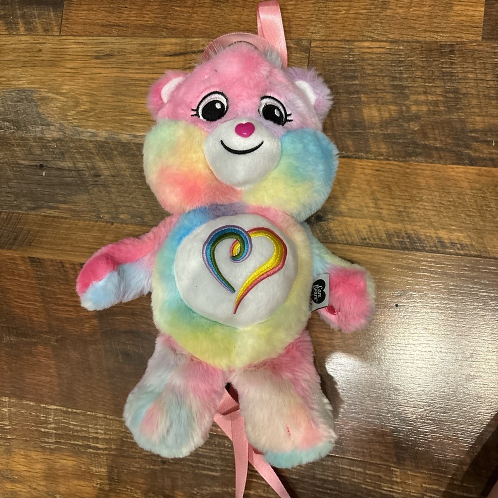 Cute Care Bear Mini Backpack!!